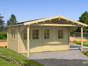 GORBEA-B 5.0x4.0m Log Cabin - Northern Log Cabins