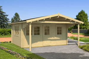 GORBEA-B 5.0x4.0m Log Cabin - Northern Log Cabins