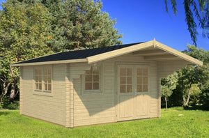 GOTEBORG-A 4.1x4.1m Log Cabin - Northern Log Cabins