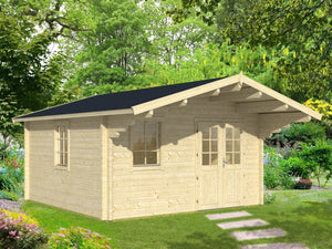 GOTLAND-A 4.4x4.4m Log Cabin