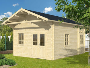 GOTLAND-C 4.4x6.0m Log Cabin