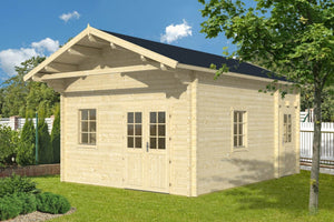 GOTLAND-C 4.4x6.0m Log Cabin - Northern Log Cabins