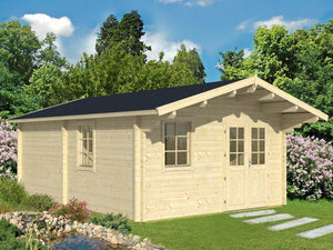 GOTLAND-E 4.4x6.0m Log Cabin