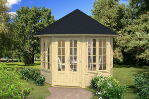 LOUISE 3.0x3.0m Log Cabin - - Northern Log Cabins