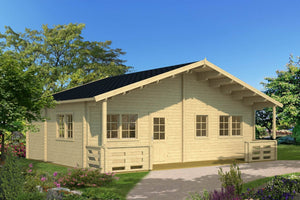 MOTRIL 8.7x6.0m Log Cabin - Lodge Log Cabin - Northern Log Cabins