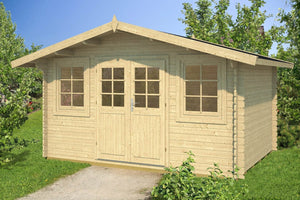 NERVION 4.0x3.0m Log Cabin - - Northern Log Cabins