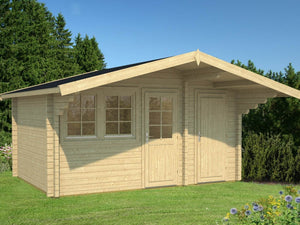 PEDRO-A 4.5x3.2m Log Cabin - - Northern Log Cabins