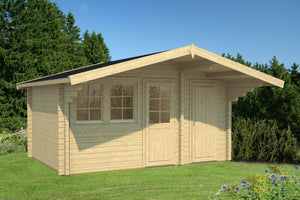 PEDRO-B 5.0x3.5m Log Cabin - - Northern Log Cabins