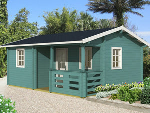 VERONA 6.0x4.7m Log Cabin