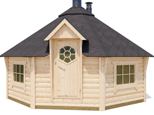 AXEL Sauna Cabin 17 m2 - Northern Log Cabins