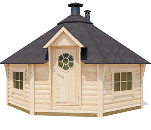 AXEL Sauna Cabin 17 m2 - Northern Log Cabins