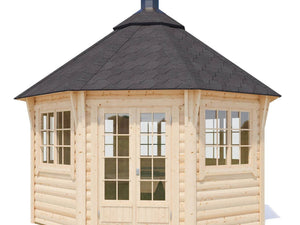 HILDA Gazebo 12 m2 - Northern Log Cabins