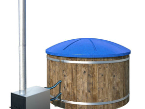 HOT TUB 180 - Standard Blue - Northern Log Cabins