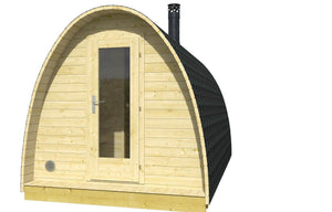 LARS Sauna Pod 2.4x4.8m - - Northern Log Cabins