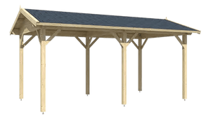 MENORCA 3.2x5.7m Pavilion | 40mm - - Northern Log Cabins