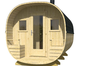 PORI Barrel Sauna 2.4x4.0m