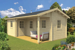 RISTO Sauna 4.2x6.7m - - Northern Log Cabins