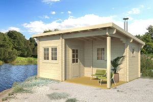 SAMI ISO Sauna 5.6x4.2m - - Northern Log Cabins